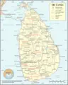 Un Sri Lanka - Mapsof.Net Map