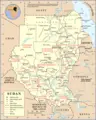 Un Sudan - Mapsof.Net Map