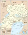Un Uganda - Mapsof.Net Map