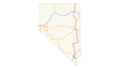 Us 93 (nv) Map - Mapsof.Net Map