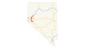 Us 95 Alt (nv) Map - Mapsof.Net Map