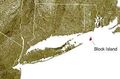 Us East Coast Map With Block Island Highligting - Mapsof.Net Map