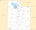 Utah Cities And Towns - Mapsof.Net Map