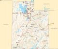 Utah Reference Map - Mapsof.Net Map