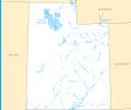 Utah Rivers And Lakes - Mapsof.Net Map