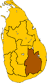 Uva Province Sri Lanka - Mapsof.Net Map