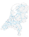Vaarwegen - Mapsof.Net Map
