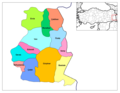 Van Districts - Mapsof.Net Map