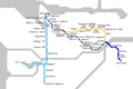 Vancouver Metro Map - Mapsof.Net Map