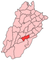 Vehari District - Mapsof.Net Map
