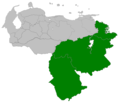 Venezuela Region Guayana - Mapsof.Net Map