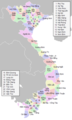 Vietnameseprovincesmaptiengviet1 - Mapsof.Net Map