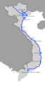 Vietnamrailwaymap - Mapsof.Net Map