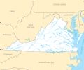 Virginia Rivers And Lakes - Mapsof.Net Map
