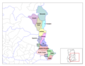 Volta Districts - Mapsof.Net Map