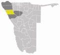 Wahlkreis Sesfontein In Kunene - Mapsof.Net Map