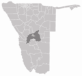 Wahlkreis Soweto In Khomas - Mapsof.Net Map