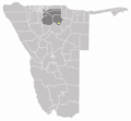 Wahlkreis Tsumeb In Oshikoto - Mapsof.Net Map
