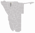 Wahlkreis Uukwiyu In Oshana - Mapsof.Net Map