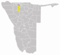 Wahlkreis Uuvudhiya In Oshana - Mapsof.Net Map