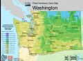 Washington Plant Hardiness Zone Map - Mapsof.Net Map