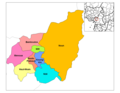 West Cameroon Divisions - Mapsof.Net Map