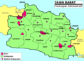 West Java Province - Mapsof.Net Map