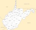 West Virginia Cities And Towns - Mapsof.Net Map