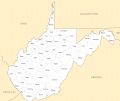 West Virginia County Map - Mapsof.Net Map