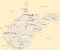 West Virginia Reference Map - Mapsof.Net Map