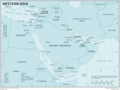 Western Asia - Mapsof.Net Map