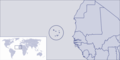 Where Is Cape Verde Located - Mapsof.Net Map