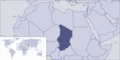 Where Is Chad Located - Mapsof.Net Map