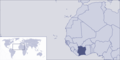 Republic of Côte d'Ivoire - Mapsof.net
