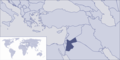 Where Is Jordan Located - Mapsof.Net Map