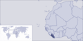 Where Is Liberia Located - Mapsof.Net Map