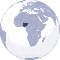 Where Is Nigeria Located - Mapsof.Net Map