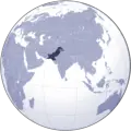 Where Is Pakistan Located - Mapsof.Net Map