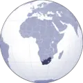 Where Is South Africa Located - Mapsof.Net Map
