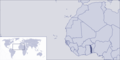 Where Is Togo Located - Mapsof.Net Map