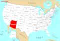 Where Is Arizona Located - Mapsof.Net Map