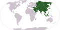 Where Is Asia Located - Mapsof.Net Map
