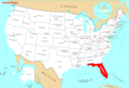 Where Is Florida Located - Mapsof.Net Map