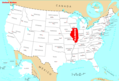 Where Is Illinois Located - Mapsof.Net Map