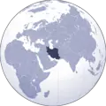 Where Is Iran Located - Mapsof.Net Map