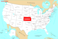 Where Is Kansas Located - Mapsof.Net Map