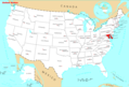 Where Is Maryland Located - Mapsof.Net Map
