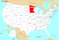 Where Is Minnesota Located - Mapsof.Net Map