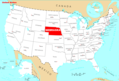Where Is Nebraska Located - Mapsof.Net Map