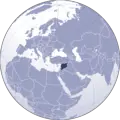 Where Is Syria Located - Mapsof.Net Map